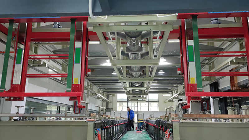 Anodizing production line