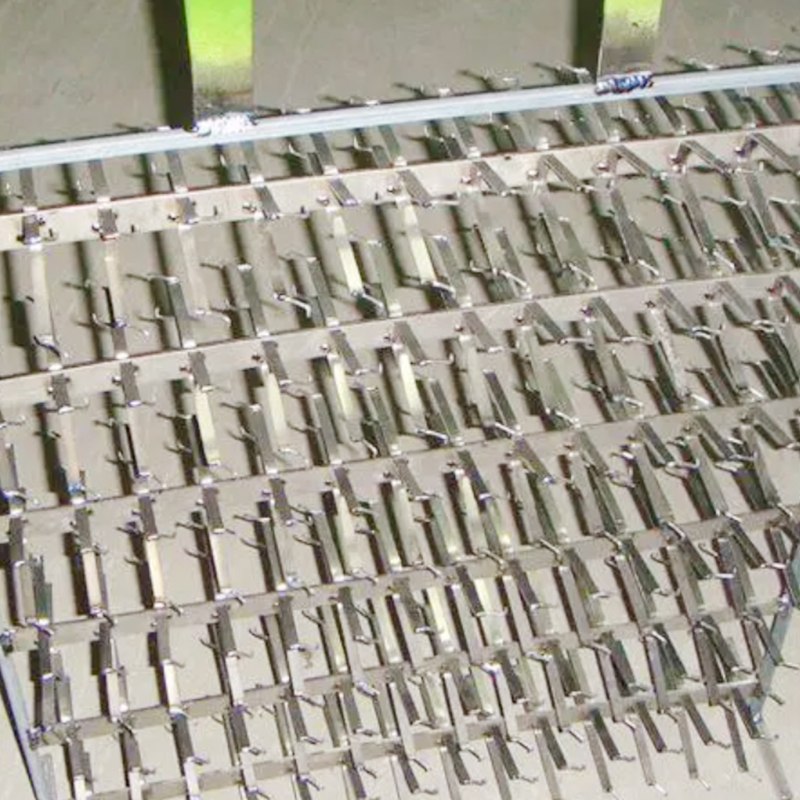 Electroplating rack