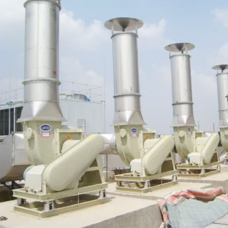 Waste gas treatment equipment